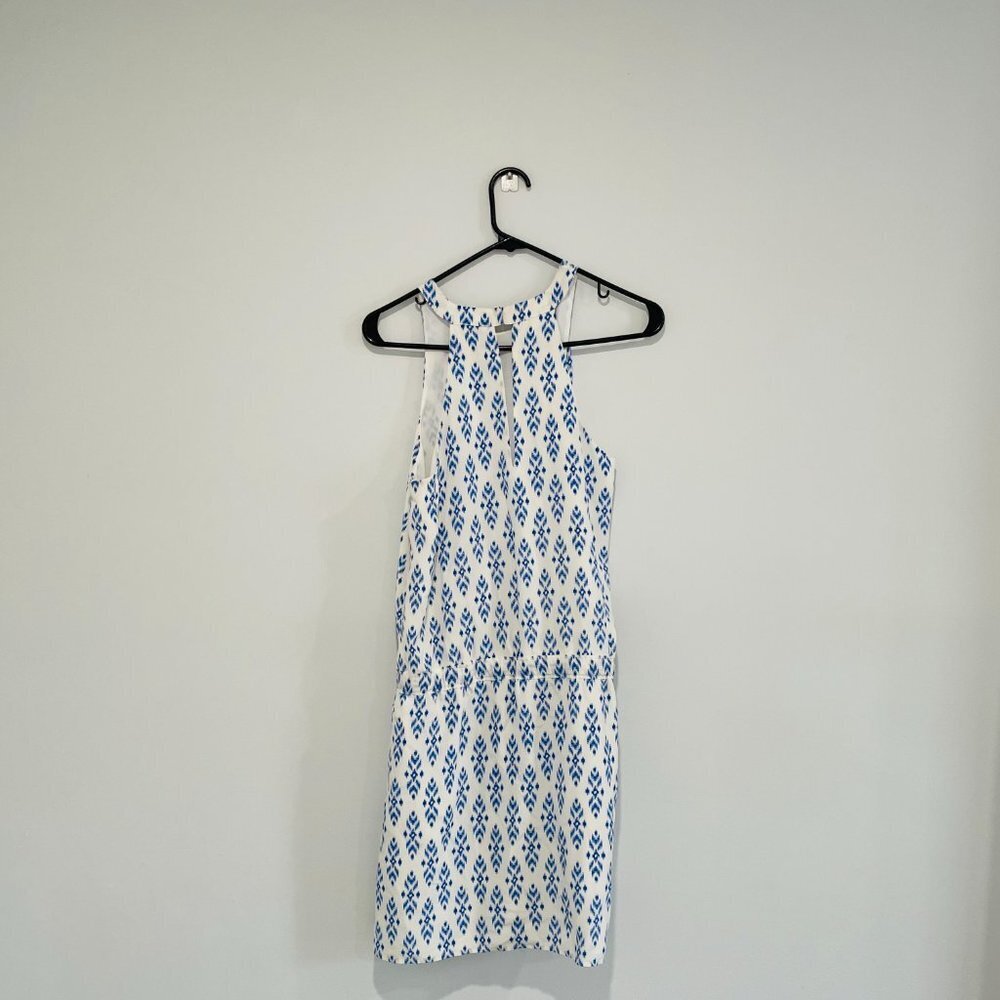 Joie Blue and White Ikat Sundress Size M - Picture 10 of 15